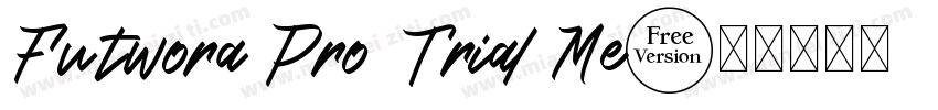 Futwora Pro Trial Me字体转换